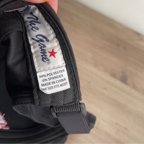 NWT The Game 99 Force Indy Black Cap with Red Embroidery - Picture 10 of 11